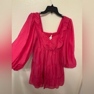 Elegant Pink Women's dress
